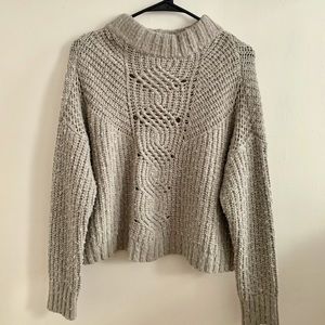 Chunky knit sweater